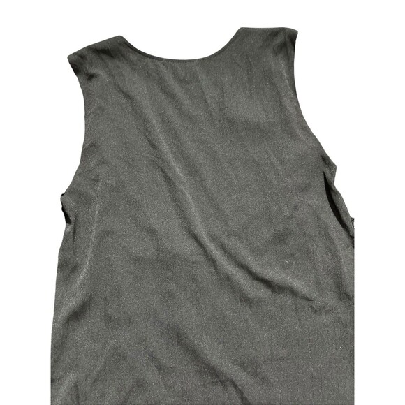 Vtg Spencer Alexis Kimono Cardigan Velvet Sheer Sequins Floral Boho Academia 2X - Picture 14 of 15